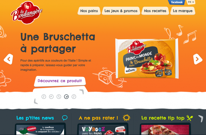 La Boulangère : stratégie media online