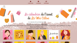 Stratégie social media : jeu concours calendrier de l&rsquo;avent