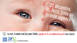 Appelez le 15, un médecin de garde vous répond.