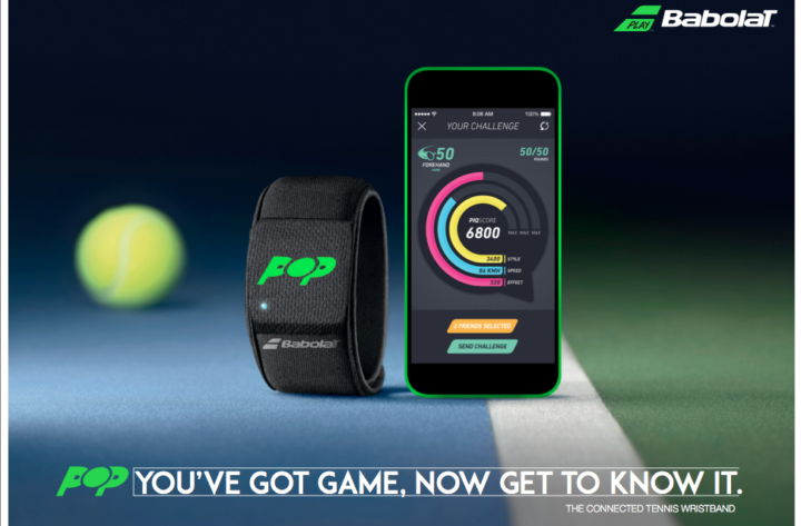Lancement du bracelet connecté : BABOLAT PLAY POP