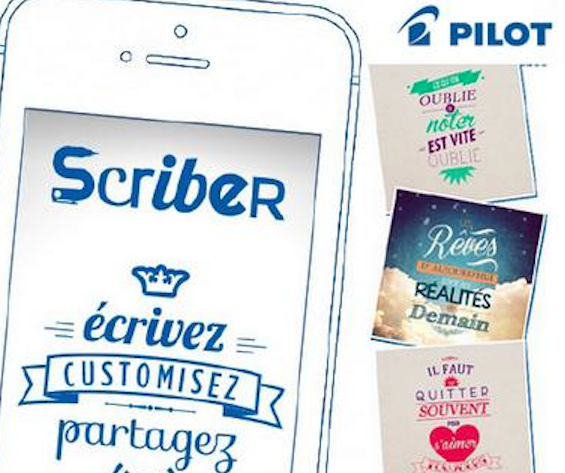Application mobile – PILOT SCRIBER