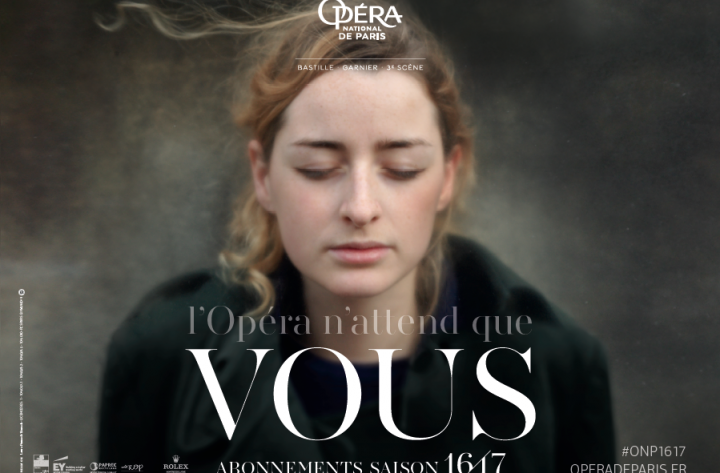 La campagne de la saison 16-17 de l’Opéra national de Paris  se dévoile avec le concours de Dream On – campagne d&rsquo;affichage et réseaux sociaux