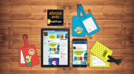 Publicité, Activation et social media : les cahiers de vacances NATHAN