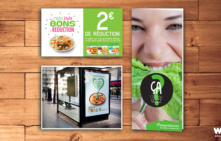 Presse, Affichage, Digital : Weight Watchers crée l&rsquo;événement