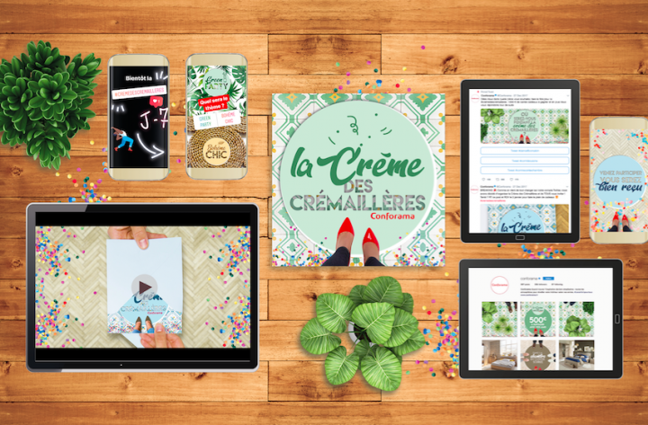 Social Media : La crème des crémaillères
