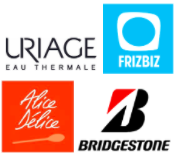 Bridgestone, Uriage, Alice Délice et Frizbiz ont décidé de faire confiance à l’agence de Social Media