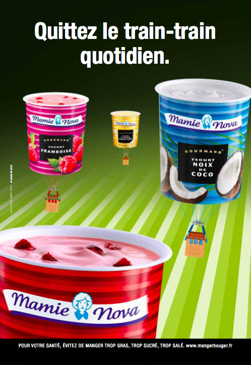 Mamie Nova Publicité 2021 - Gourmand® Yaourt Noix de Coco 