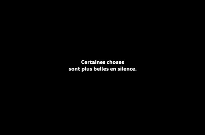 Campagne digitale – La Beauté du Silence.