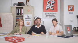 Campagne digitale – la Confédération des Parents Pas Contents