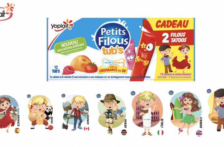 CRÉATION DE MASCOTTE & ACTIVATION ON-PACK