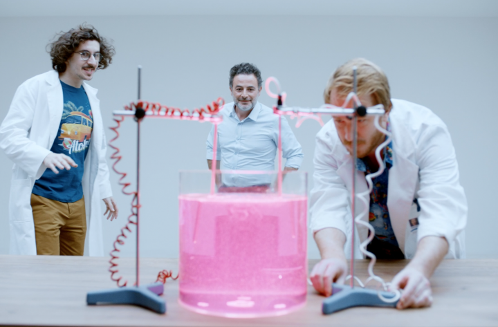 Australie réalise une  série digitale «No Man’s Lab » pour le CIC