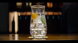 Gin tonic glass