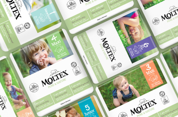 ONTEX Group –  Branding & Packaging Ecological Diapers