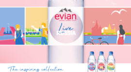 DANONE WATERS – Communication –  international activation