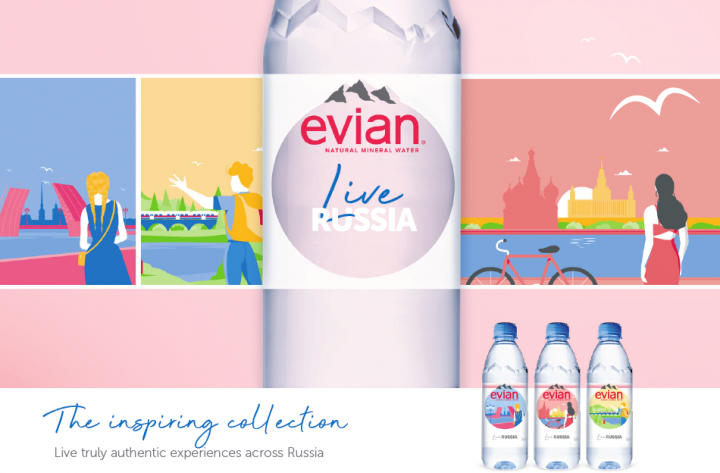 DANONE WATERS – Communication, international activation