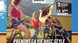 Campagne 360 TV, digital, print – Gémo Eté #retail #mode