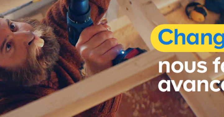 Campagne TV, digitale et social media – Castor – Changer nous fait avancer