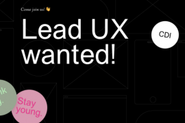 Lead UX Designer Wanted ?