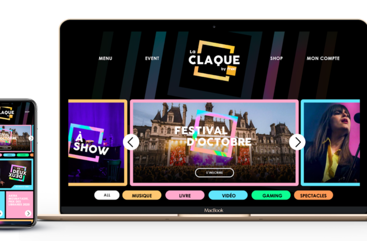 PLATEFORME DIGITALE – LA CLAQUE