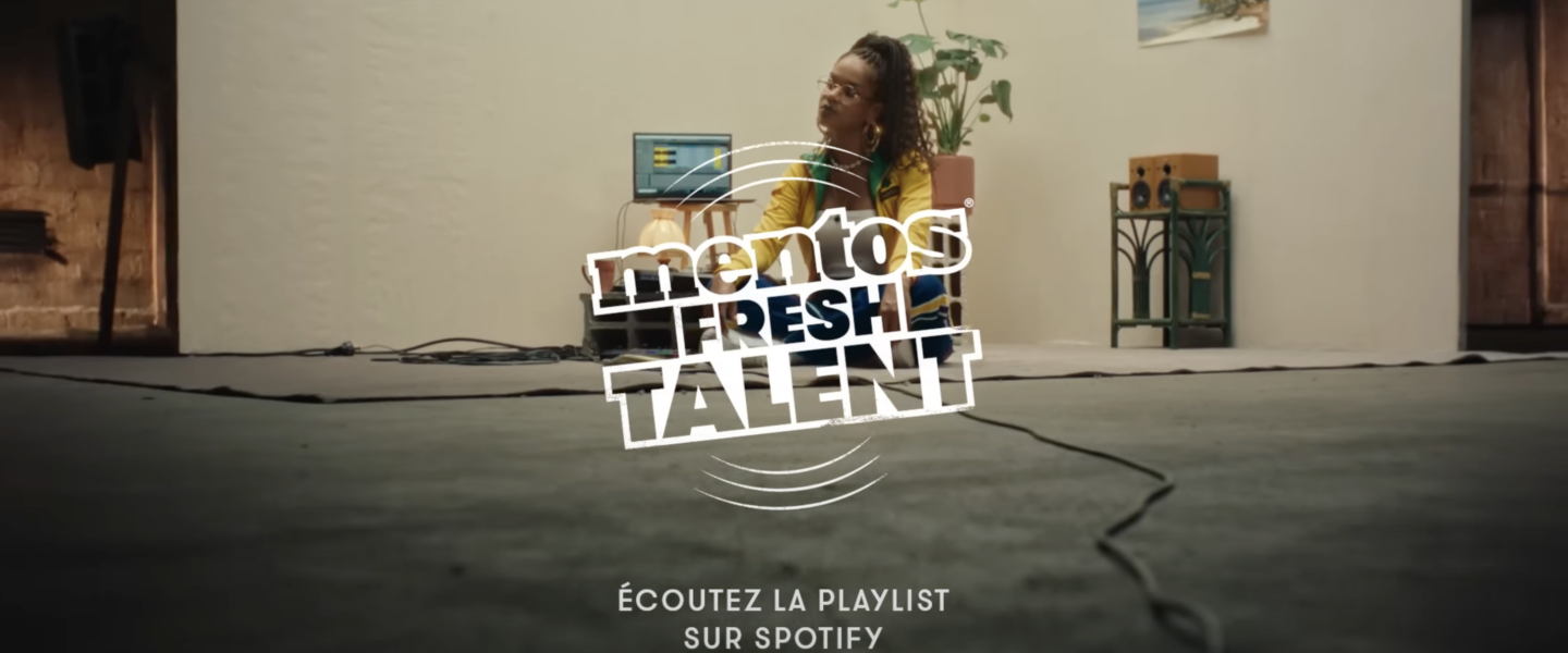Campagne digitale « Mentos Fresh Talent »