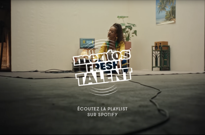 Campagne digitale « Mentos Fresh Talent »