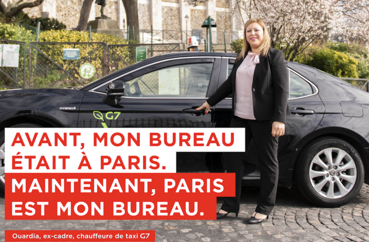 Campagne digitale – Féminiser le métier de taxi