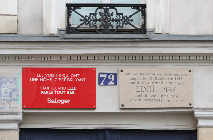 Campagne digitale-  SeLoger infiltre les adresses de voisins célèbres