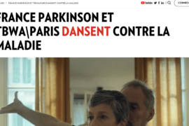 CB News – France Parkinson et TBWA\ Paris dansent contre la maladie
