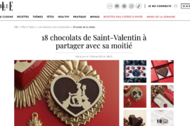ELLE – 18 chocolats de Saint-Valentin à partager avec sa moitié