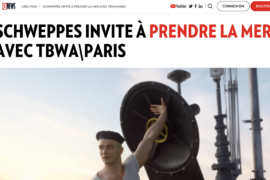 CB News – Schweppes invite à prendre la mer avec TBWA\Paris