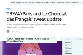 Shots – TBWA\Paris and Le Chocolat des Français’ sweet update