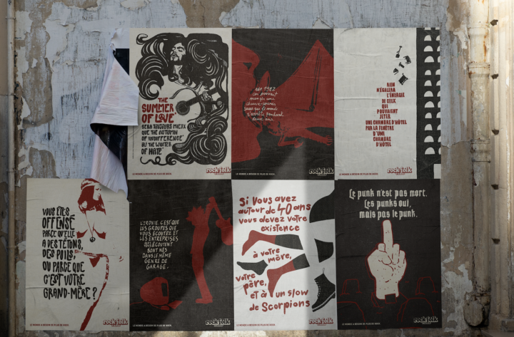 Rock&Folk et DDB Paris nous (re)vendent le rock. Une campagne à découvrir en presse.