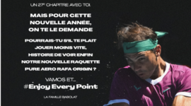 #EnjoyEveryPoint, la campagne pour célébrer chaque instant avec Rafael Nadal et