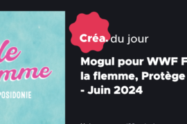 Stratégies : Mogul pour WWF France – Garde la flemme, Protège la posidonie