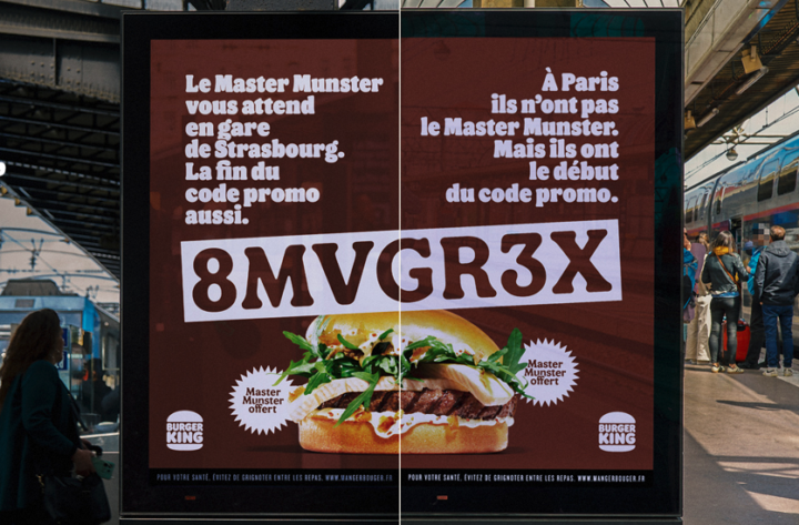 BURGER KING® CASSE LES CODES POUR L’ARRIVÉE DES MASTERS MUNSTER DANS LE GRAND-EST
