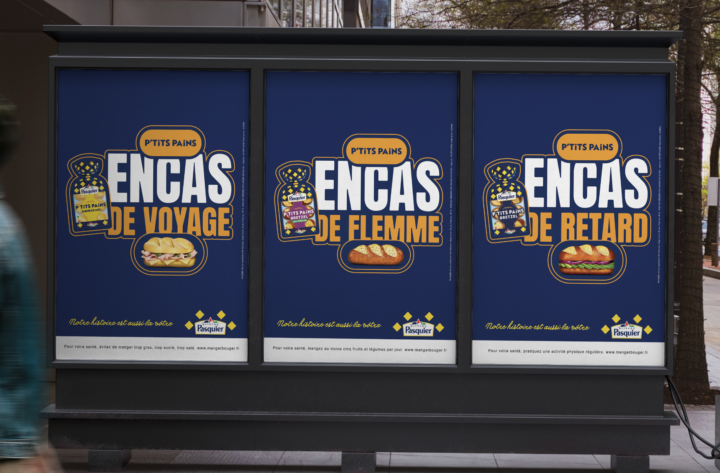 Brioche Pasquier lance 2 innovations  de P’tits Pains en cas de tout avec son agence L3S GR*S MOT$