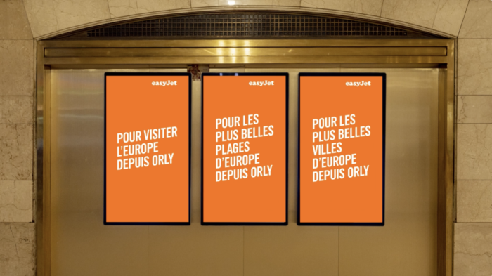 easyJet prank les franciliens avec une campagne décalée dans le metro parisien