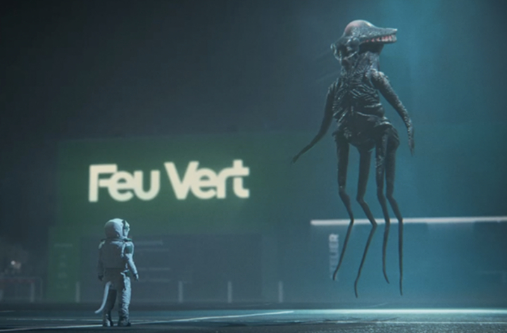 CETTE CAMPAGNE FEU VERT EST UN OVNI