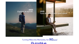 Flying Blue fête ses 20 ans avec sa 1ère campagne internationale Flying Blue fête ses 20 ans avec sa 1ère campagne internationale