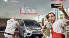 Les artisans font du lèche-vitrine chez Toyota Professional