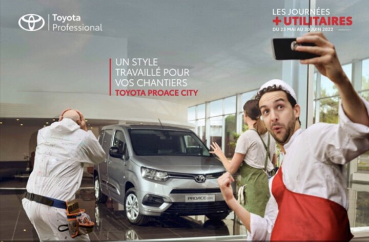 Les artisans font du lèche-vitrine chez Toyota Professional
