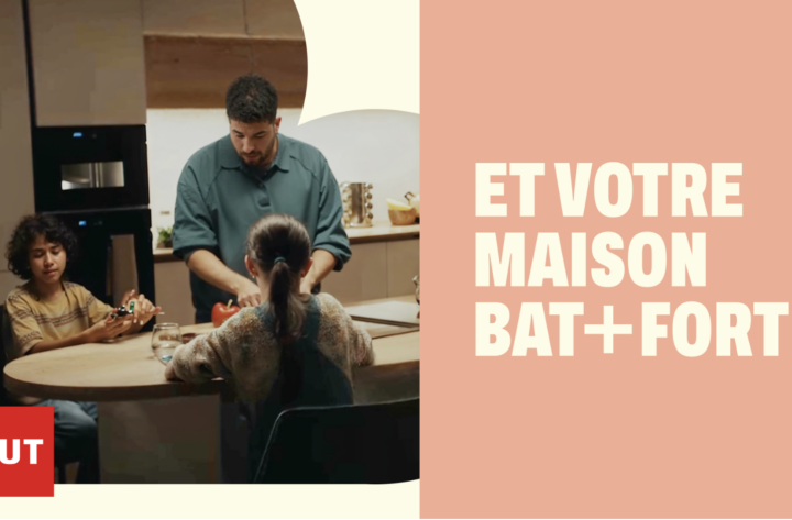 BUT dévoile son nouveau territoire publicitaire : « Et votre maison bat + fort » !