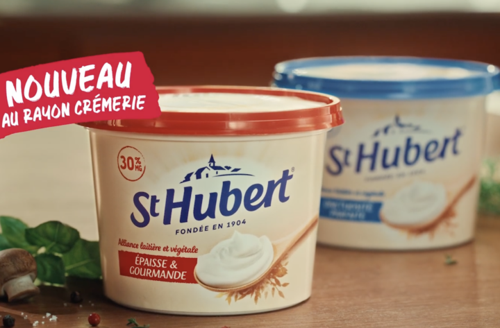 ALTMANN+PARTNERS PARODIE LA PUBLICITÉ ALIMENTAIRE POUR LE LANCEMENT AU RAYON CRÈMERIE DE ST HUBERT