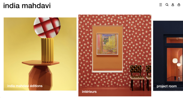 India Mahdavi lance son nouveau site signé Castor & Pollux
