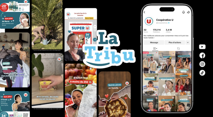 La Tribu, une stratégie UGC gagnante pour Coopérative U sur TikTok