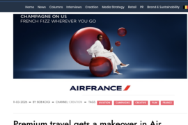 Marketing Report – Air France Elegance is a journey