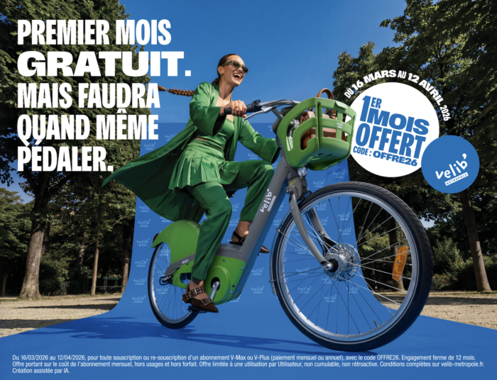 Brainsonic remporte le budget communication de Smovengo Opérateur du service Velib’Métropole