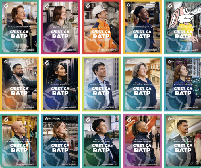 « C’est ça RATP » – La nouvelle campagne employeur