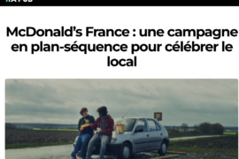 DANS TA PUB – McDonald&rsquo;s Ça se passe ici