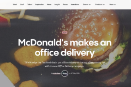 SHOTS – McDonald&rsquo;s « Office Delivery »
